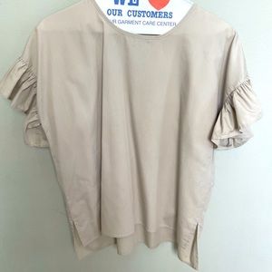 Tan cotton shirt
